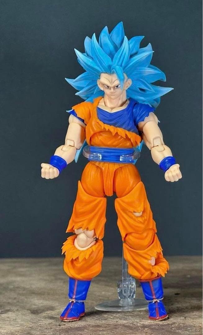 希少スーパーサイヤ人3 ブルー S H.Figuarts サイズ ドラゴンボール