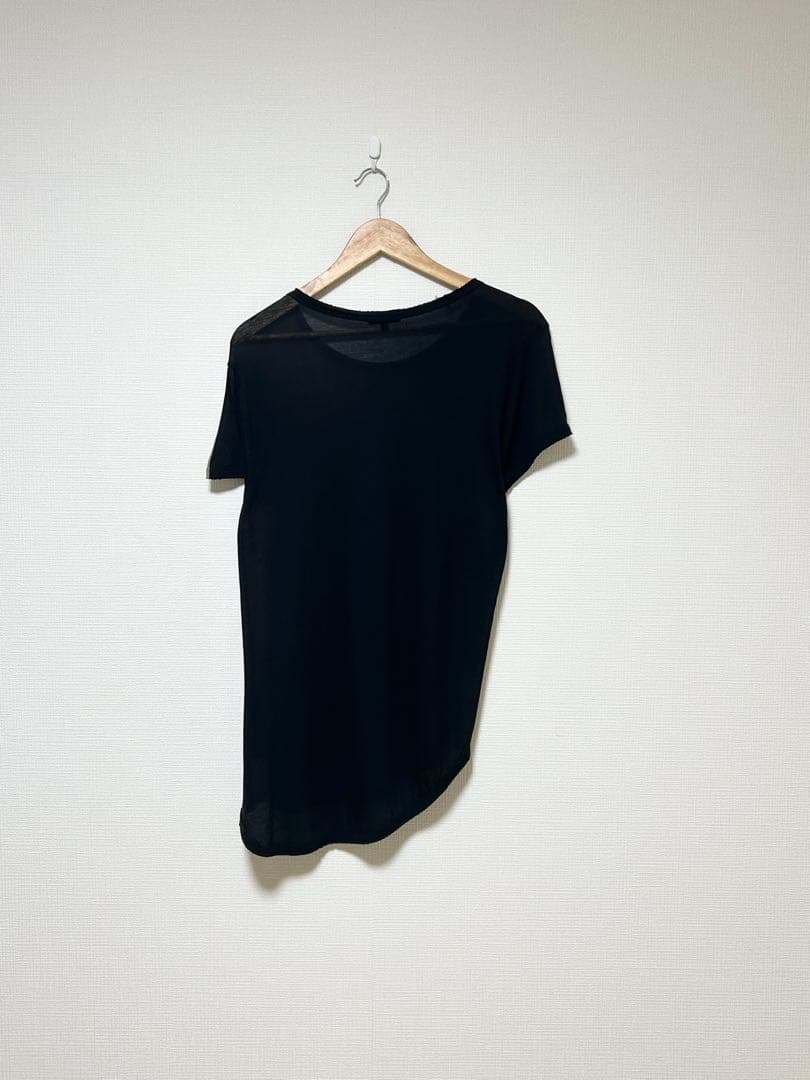 Ann Demeulemeester バイカラー 変形 アシンメトリー Tシャツ