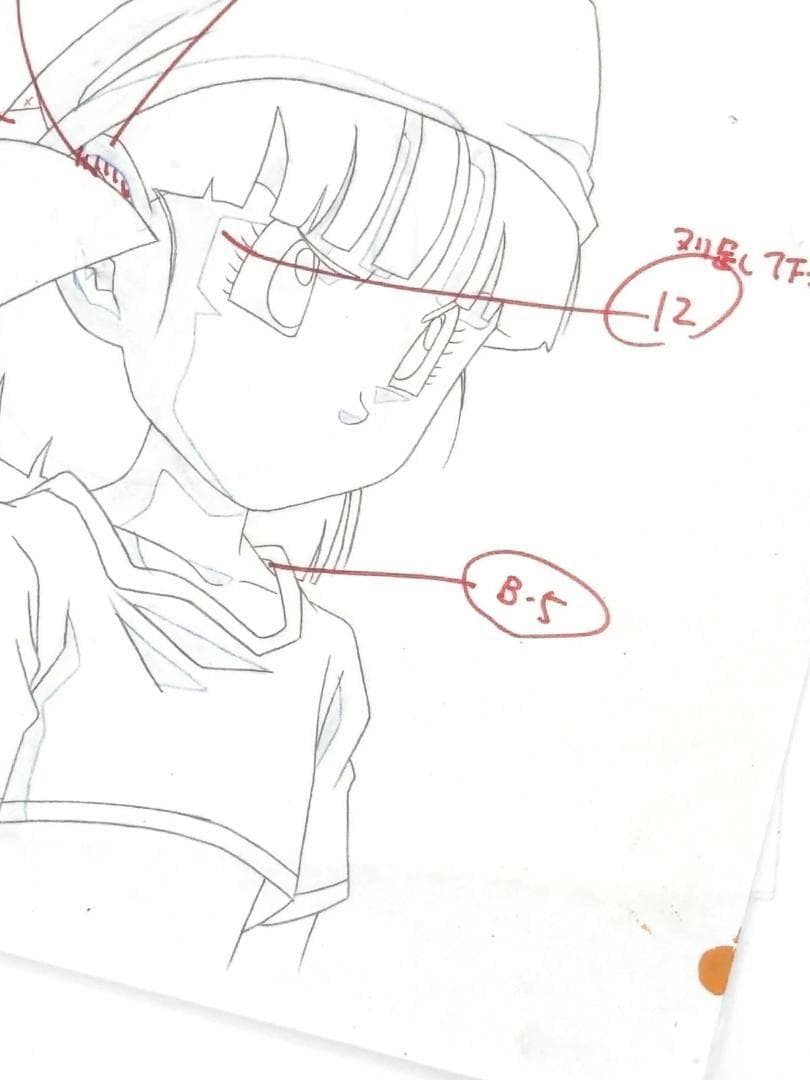 ドラゴンボール セル画 悟空とパン