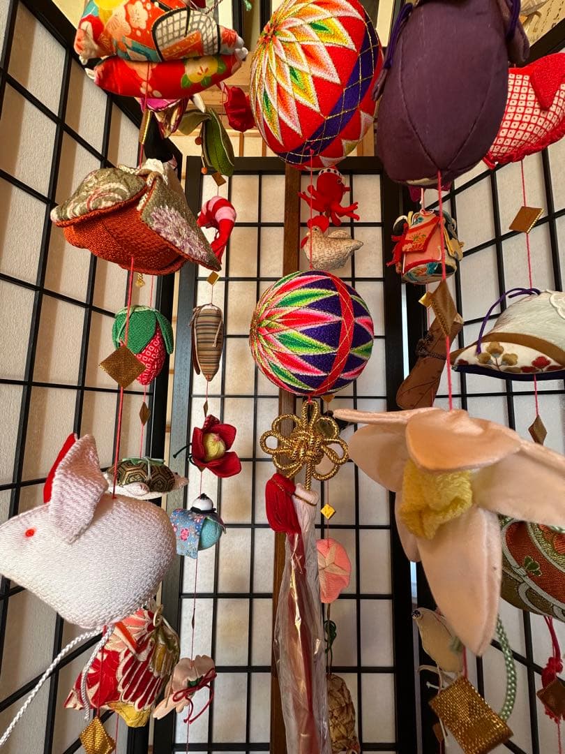 kukkytaka さげもん　吊るし飾り　吊るし雛　雛祭り　7連飾り
