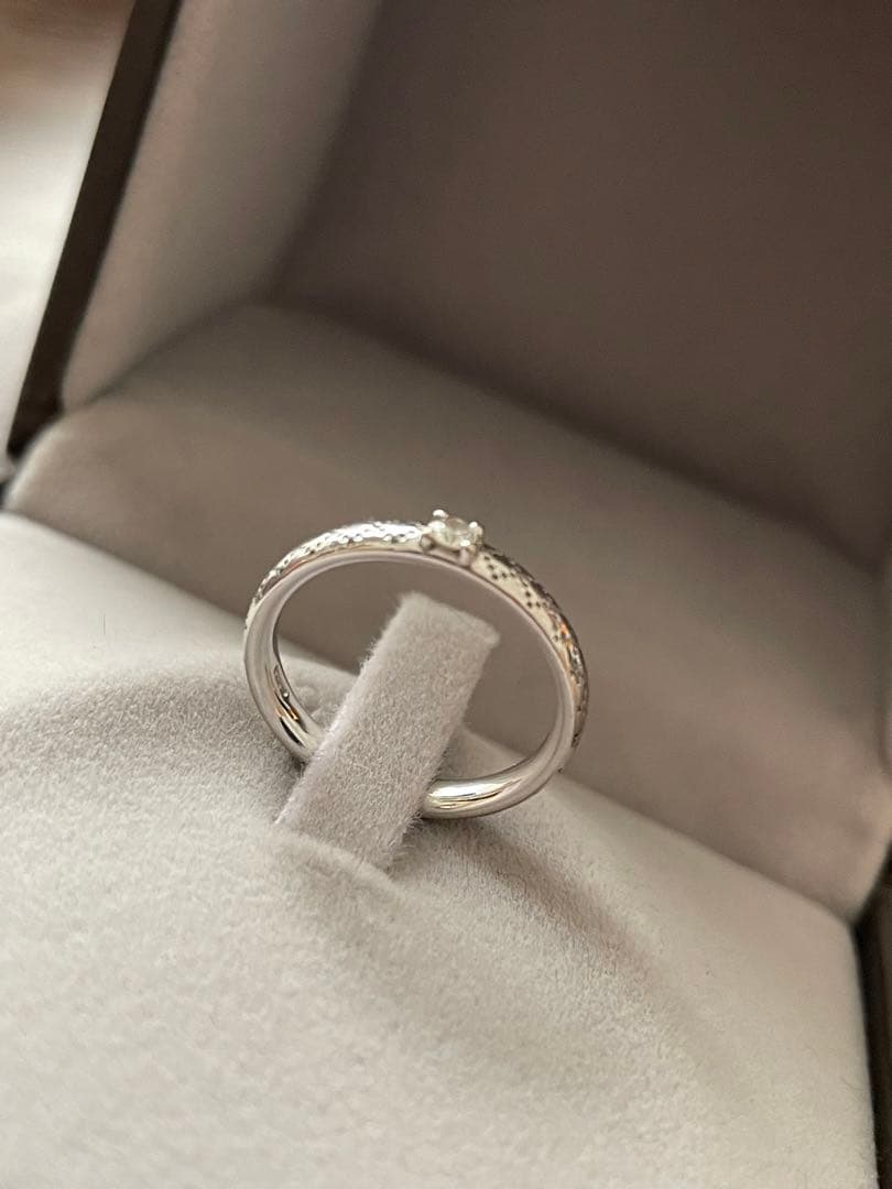 GUCCI ダイヤ 指輪 ディアマンティッシマ K18WG