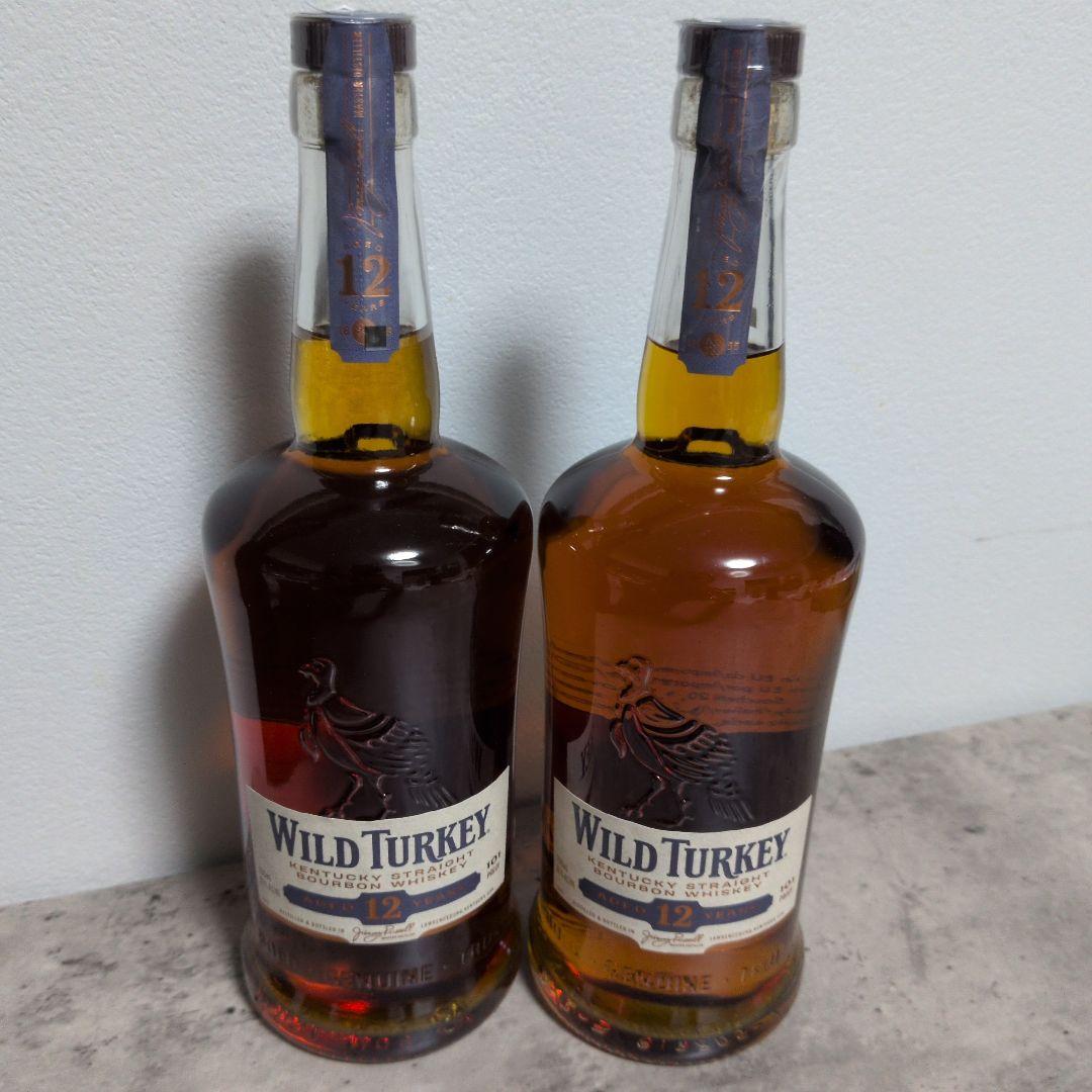 【終売品 未開栓】ワイルドターキー 12年 WILD TURKEY　2本セット