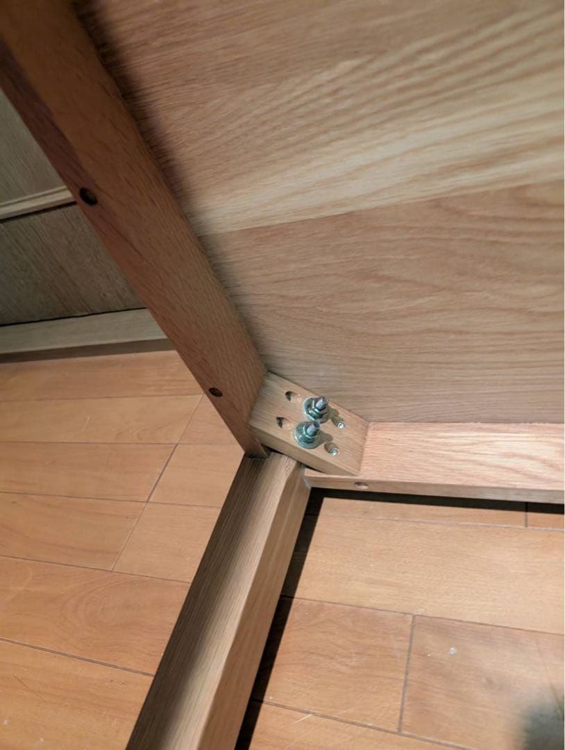 ■送料込■無印良品 MUJI 無垢材テーブル1 オーク材 ダイニングテーブル机