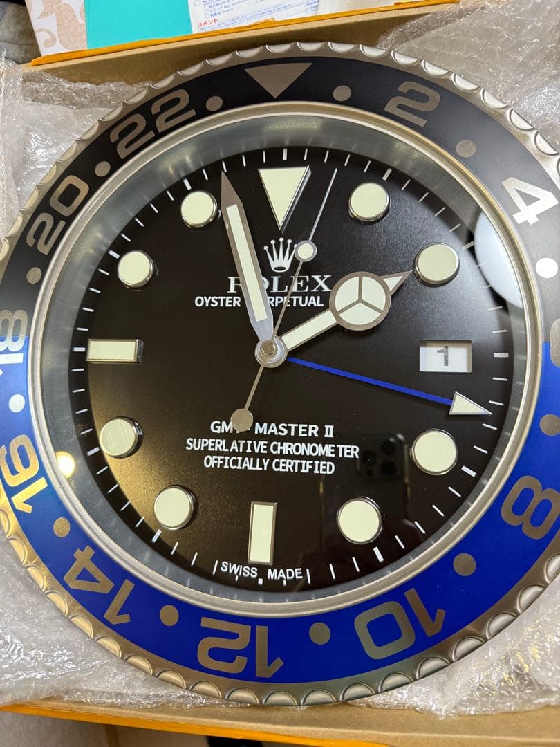 ROLEX GMT-MASTER II 掛時計