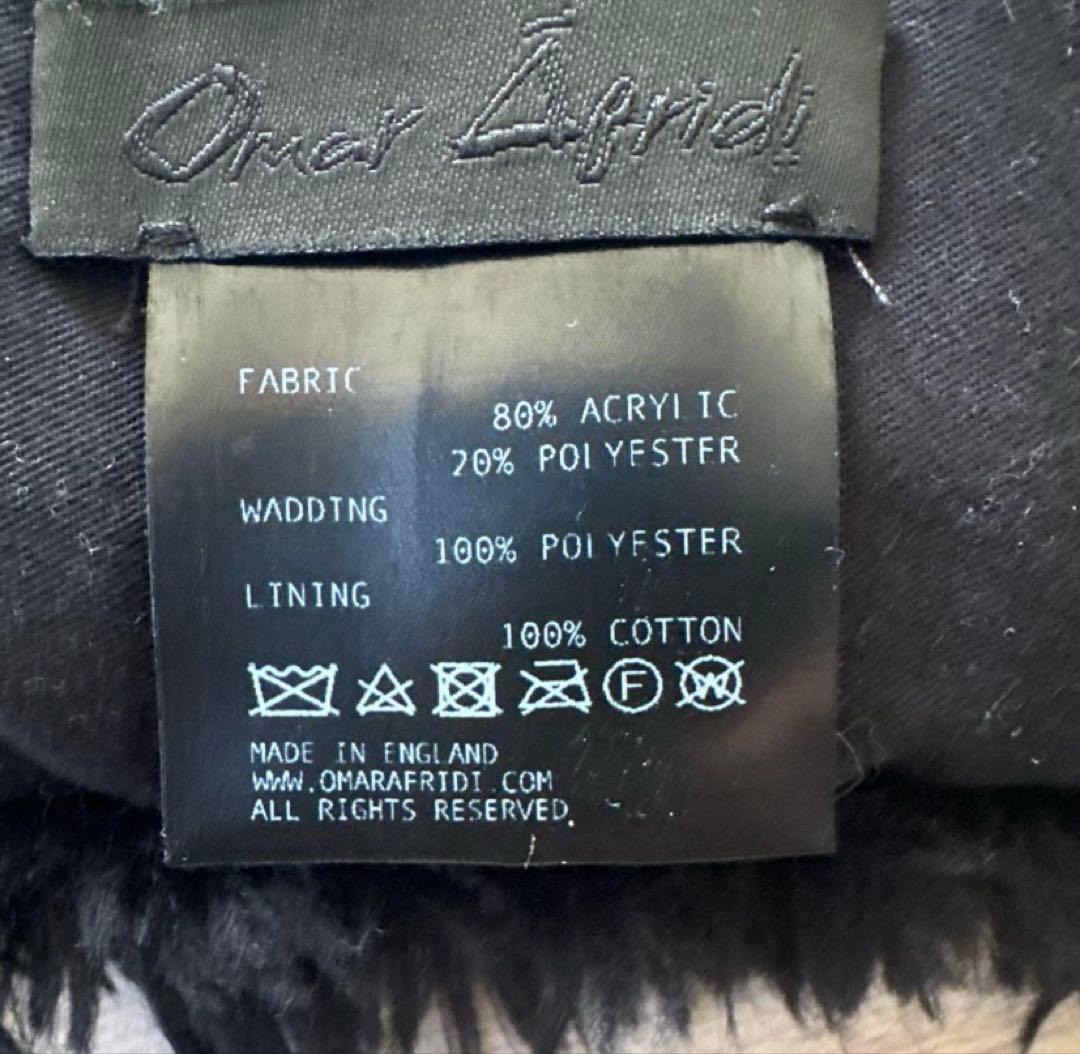 Omar afridi ファーネックウォーマー