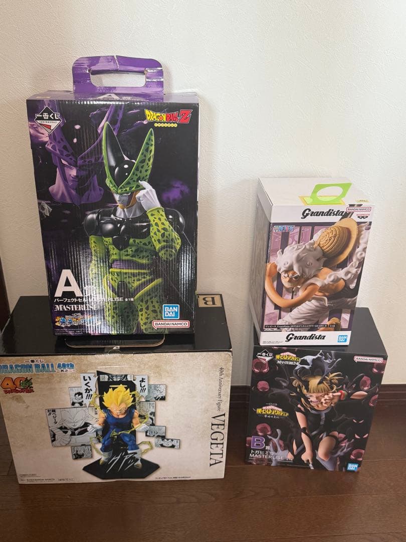ヒロアカ、ドラゴンボール、ワンピース フィギュアセット