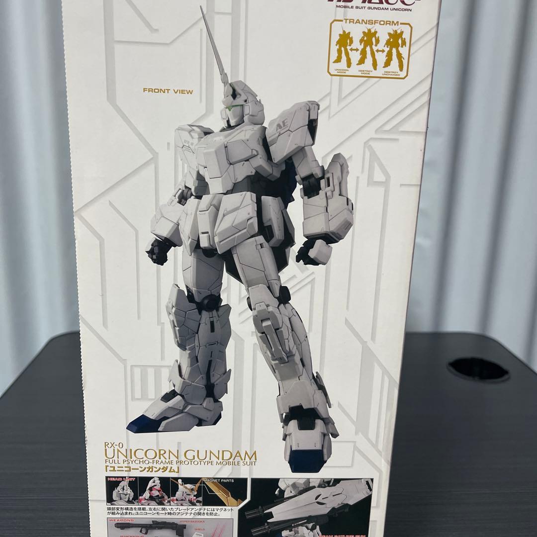 PG1/60RXー0ユニコーンガンダム未開封品、RXー0フルアーマー拡張セット