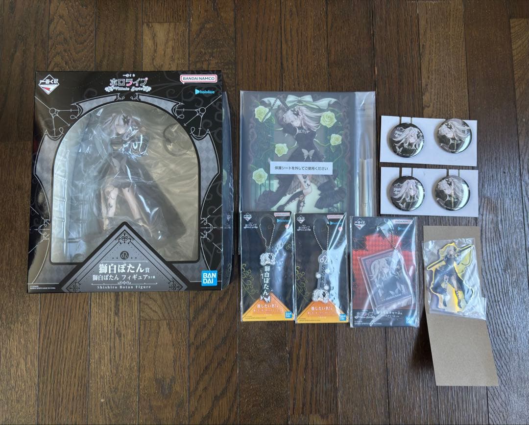 一番くじホロライブVillain Style 獅白ぼたん フィギュア セット