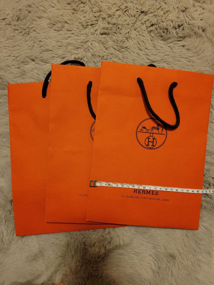 HERMES ギフト袋 26枚セット オレンジ