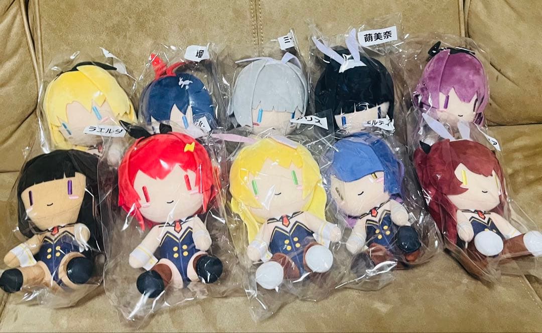 C107 みるくふぁくとりー　ぬいぐるみ10種セット　シークレット付き