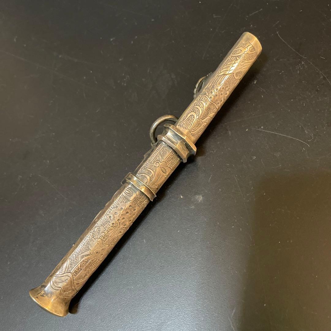 時代　李朝　超銀　銀箸ペーパーナイフ　銀箸ナイフ