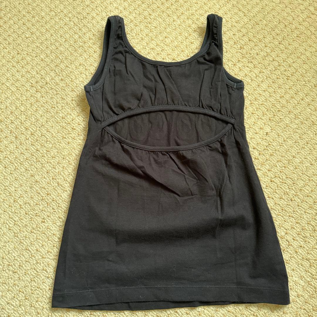 D&G ドルガバ　タンクトップ　ビーズロゴ