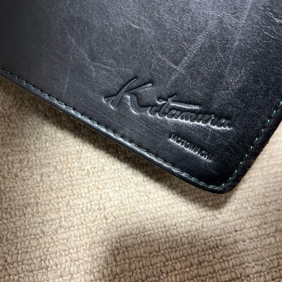 送料込みに変更　キタムラ　ビジネスバッグ　ブラックレザー　ダレスバッグ