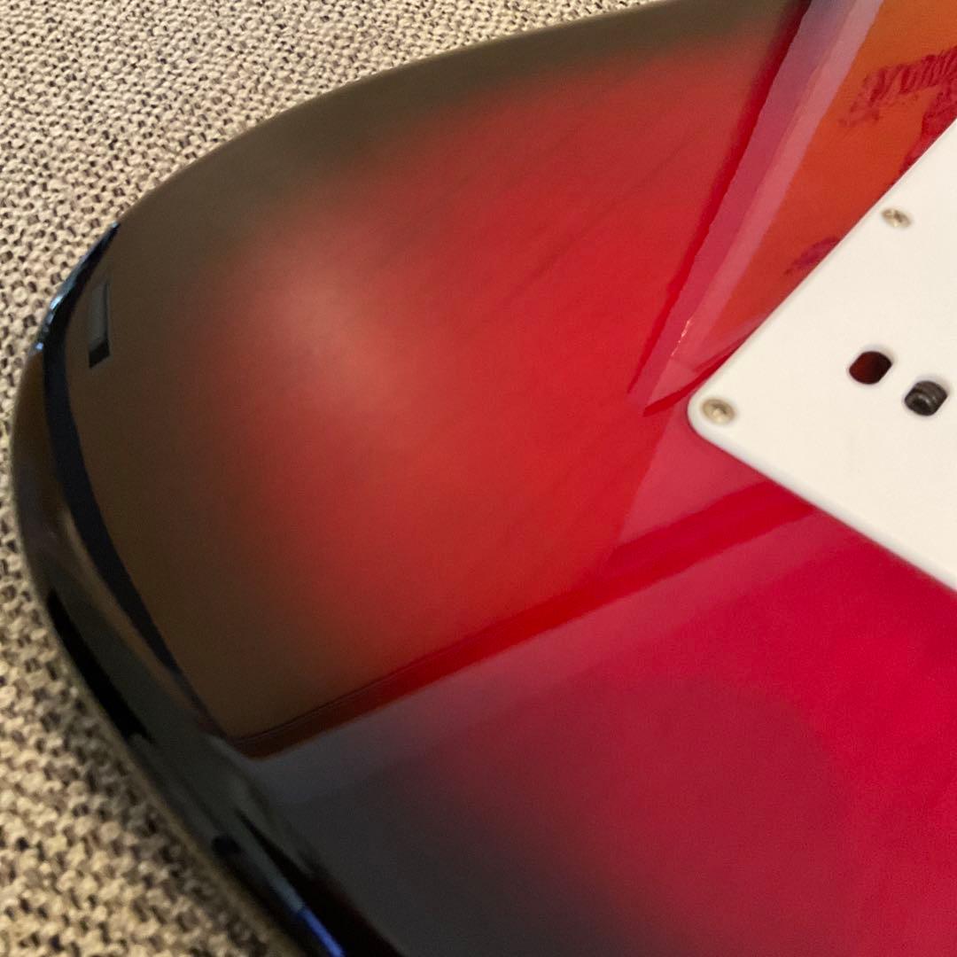 け*ん様 美品 エレキ ギター　ストラトキャスタータイプ　SELDER　パープル