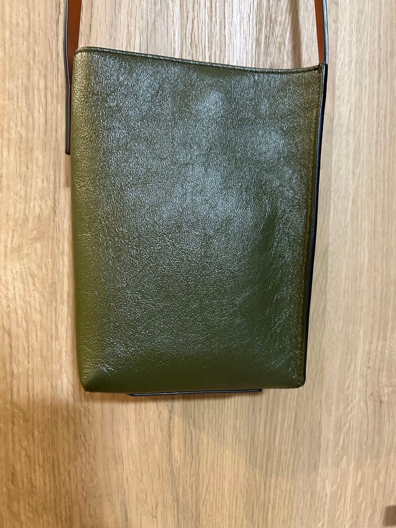 美品⭐︎マルニ MUSEO NANO SOFT レザー ショルダーバッグ ブラック