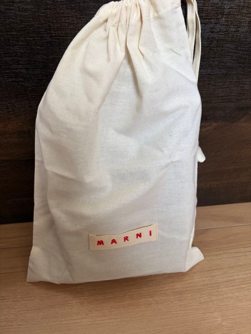 美品⭐︎マルニ MUSEO NANO SOFT レザー ショルダーバッグ ブラック