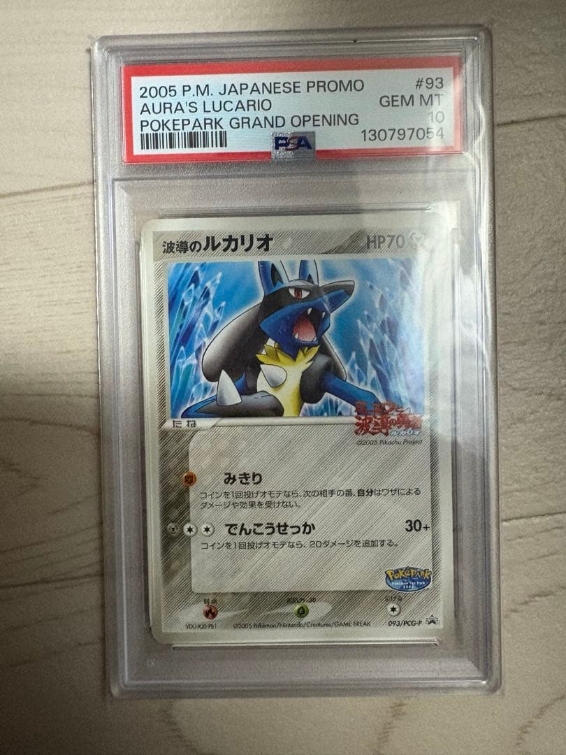 波導のルカリオ P [PCG-P 093] psa10