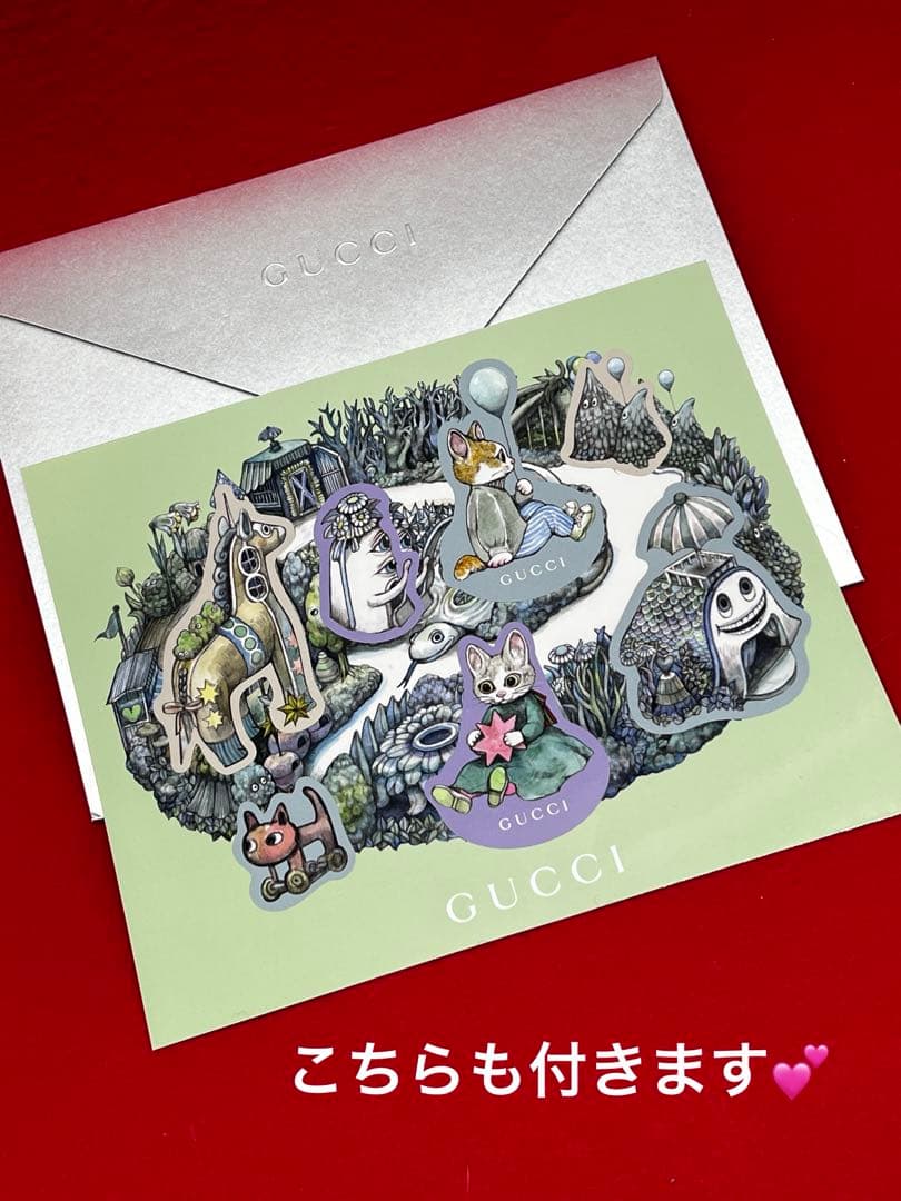 GUCCI❣️ヒグチユウコ　 　　 　　　　　　　　ショッパーセット