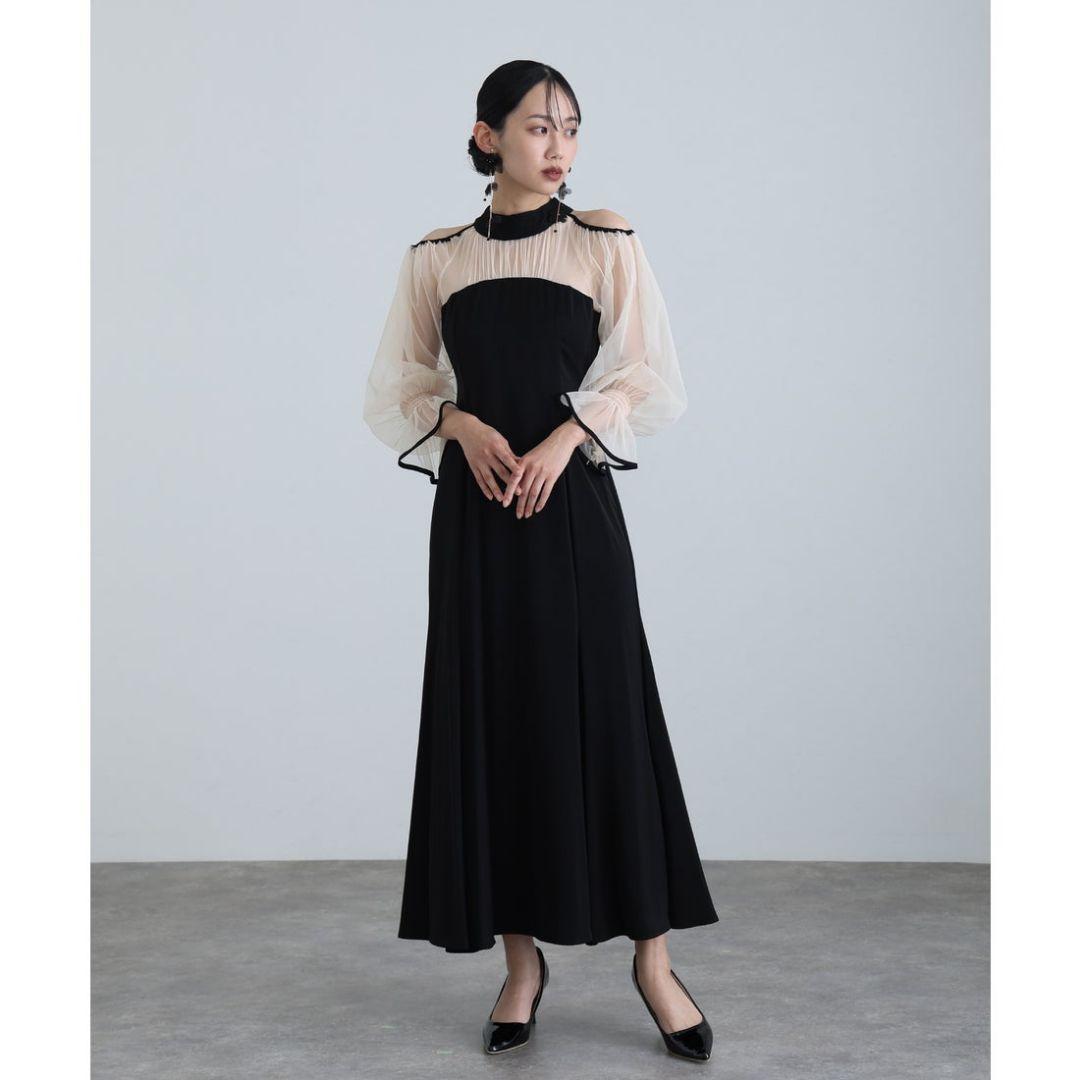 ✨完売品✨atlo by pour vous オケージョンドレス リボン 黒