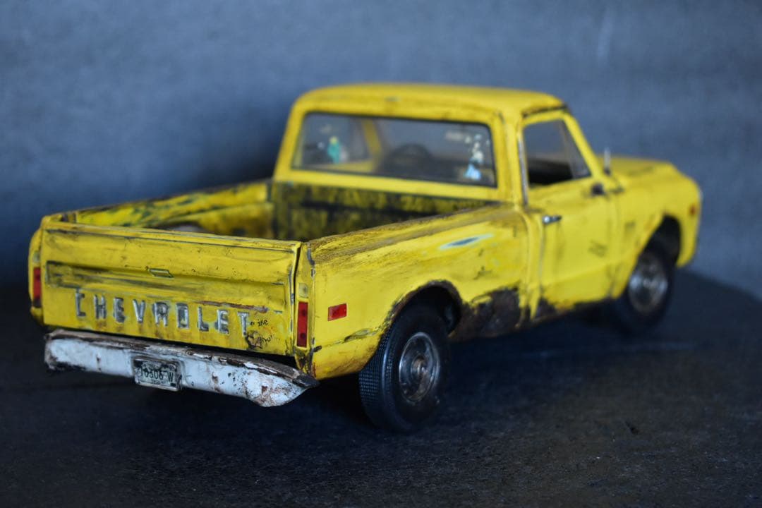 1/18 サンスター シボレー C10 トラック ウェザリング ジオラマ サビ