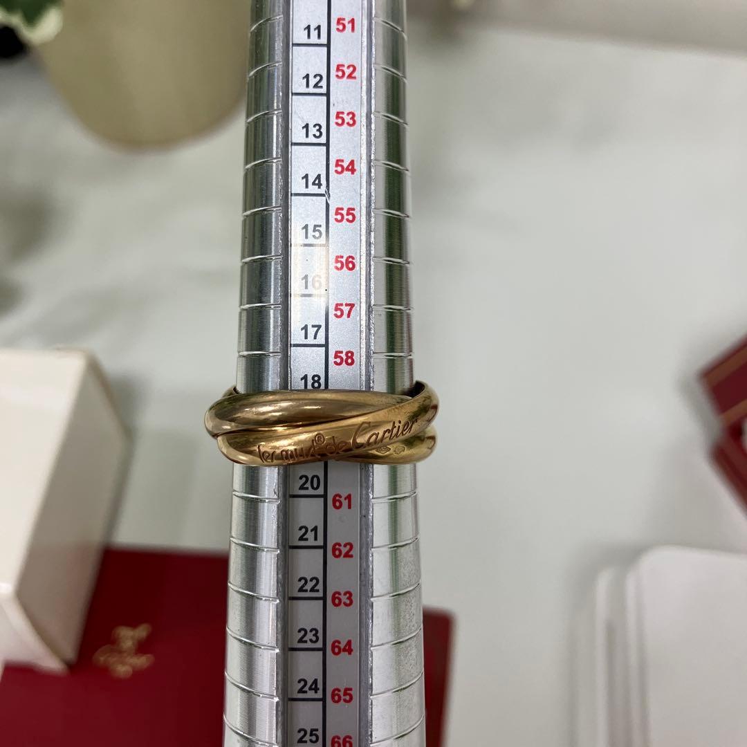 正規品 カルティエ トリニティ リング 10.3g ヴィンテージ