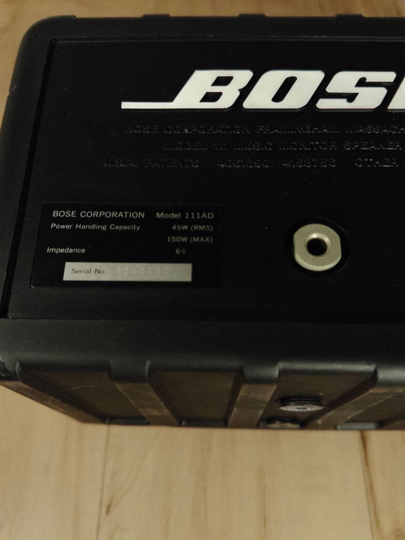 BOSE 111AD 2ウェイスピーカー ブラック