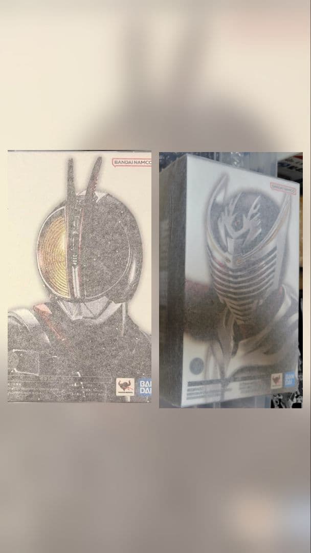 S.H.Figuarts 真骨彫製法 仮面ライダー555と龍騎