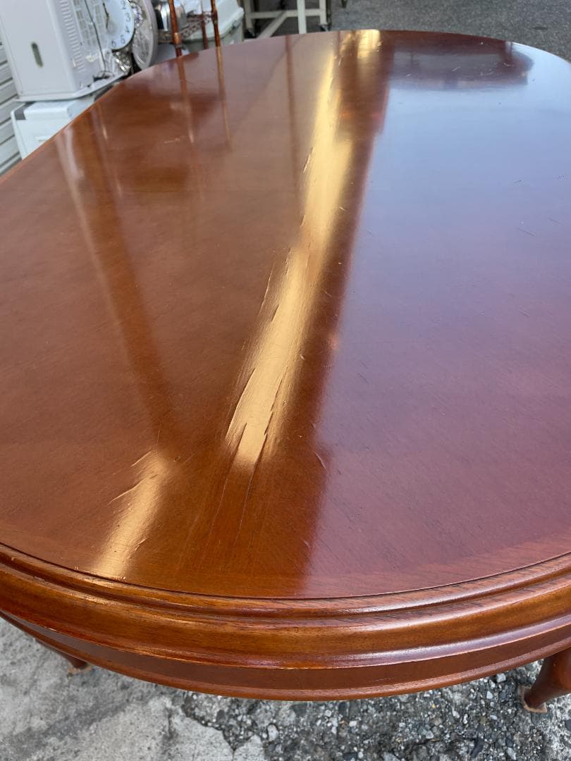 ★ ダイニングテーブル マルニ ベルサイユ マキシマム 猫足 158x97x69