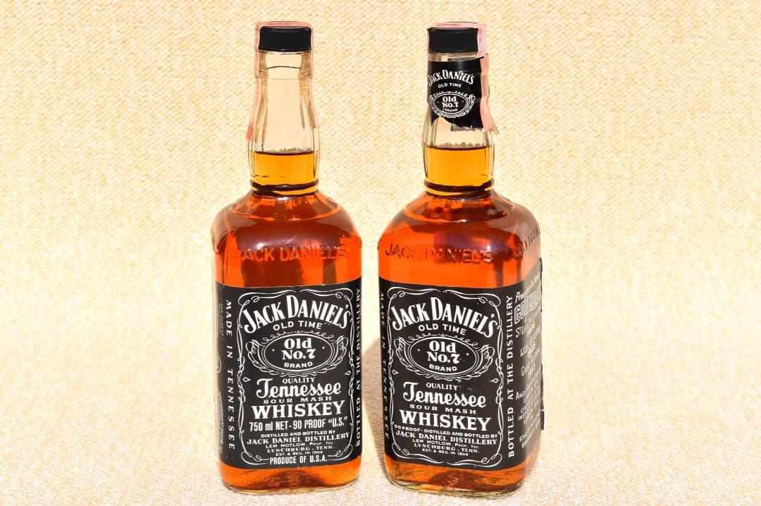 ■ ジャックダニエル 旧ボトル 赤紙封印 750ml 45% 2本 ■