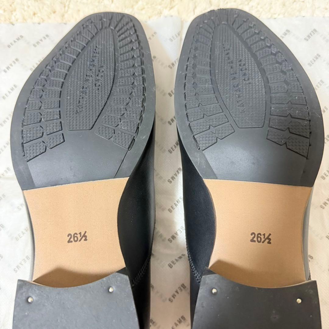 極美品 キャサリンハムネット スリッポン ビジネスシューズ 31670 26.5