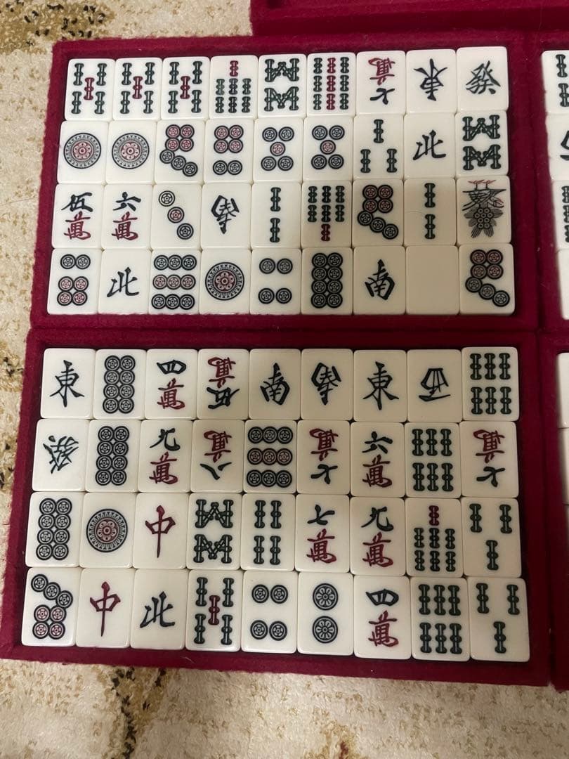 昭和レトロ✴︎麻雀牌セット