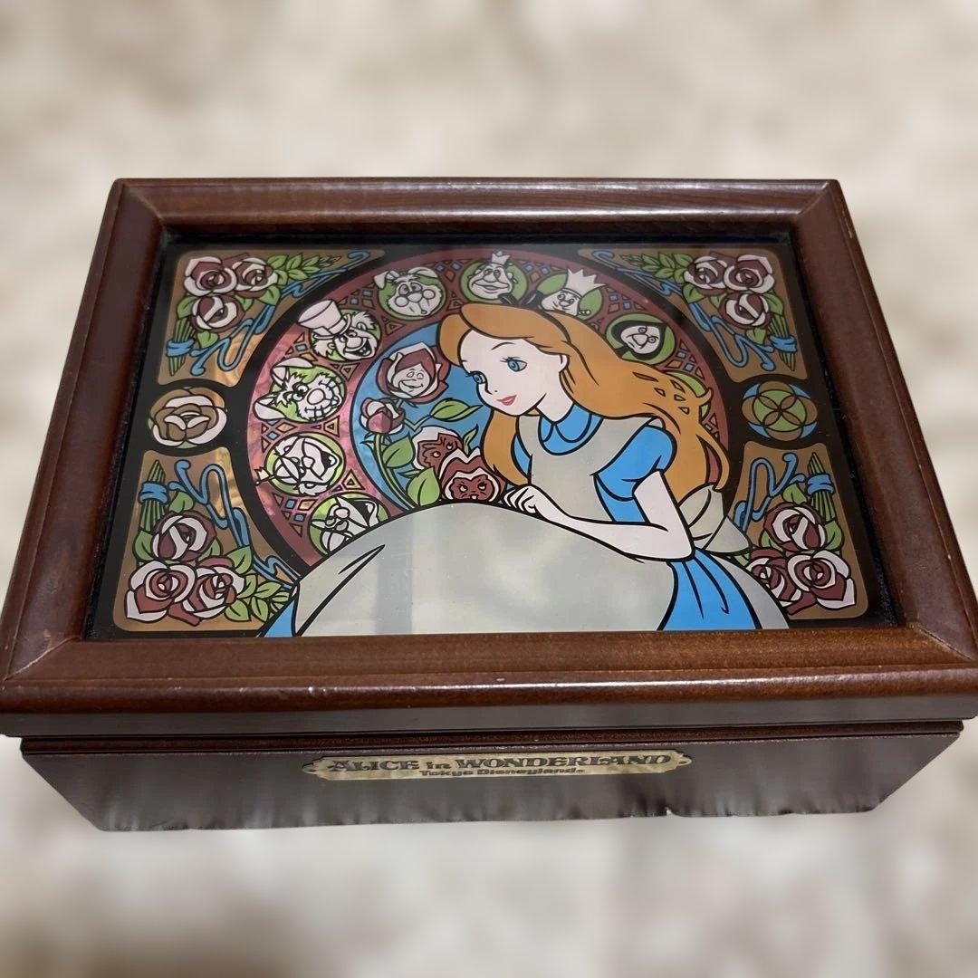 不思議の国のアリス オルゴール ジュエリーボックス ディズニー