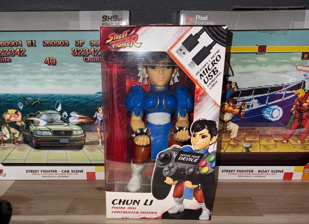 ストリートファイター 春麗 海外公式ライセンス ケーブルガイシリーズ未使用