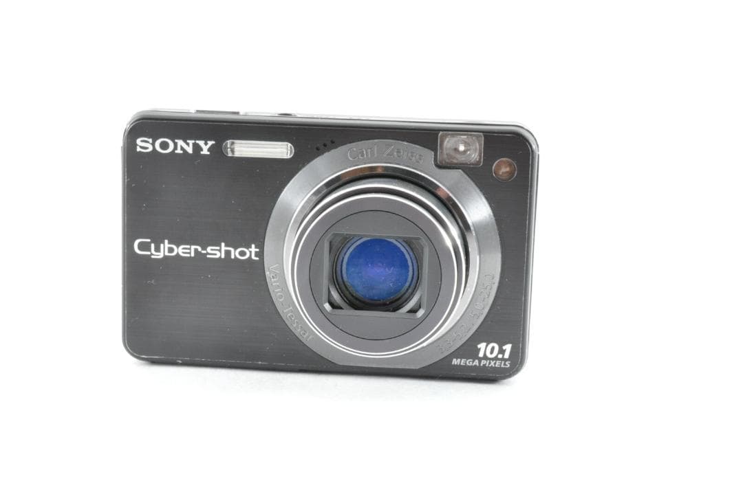 【充電器付】Sony DSC-W170 ブラック コンパクトデジタルカメラ