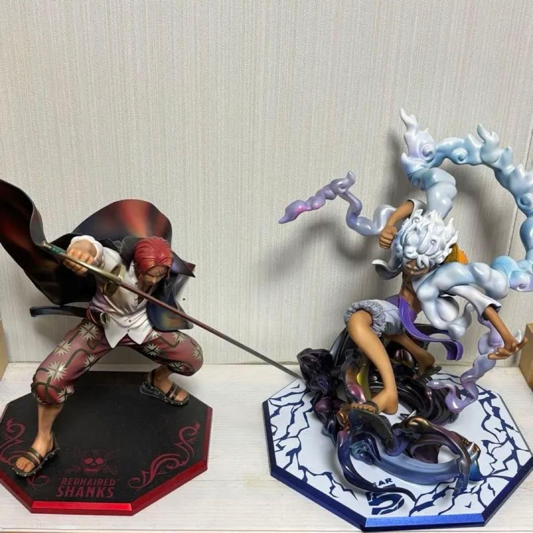 さ*み様 ワンピース フィギュア シャンクスとルフィギア5