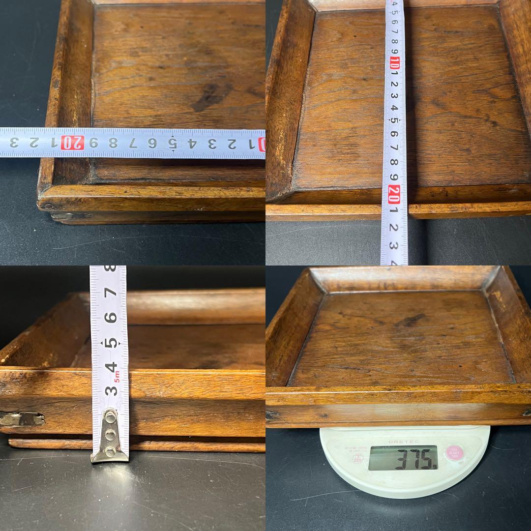 李朝 四方盆 木製 角盆 酒盆 茶盆 古民藝 朝鮮古美術 民藝 花台 展示台
