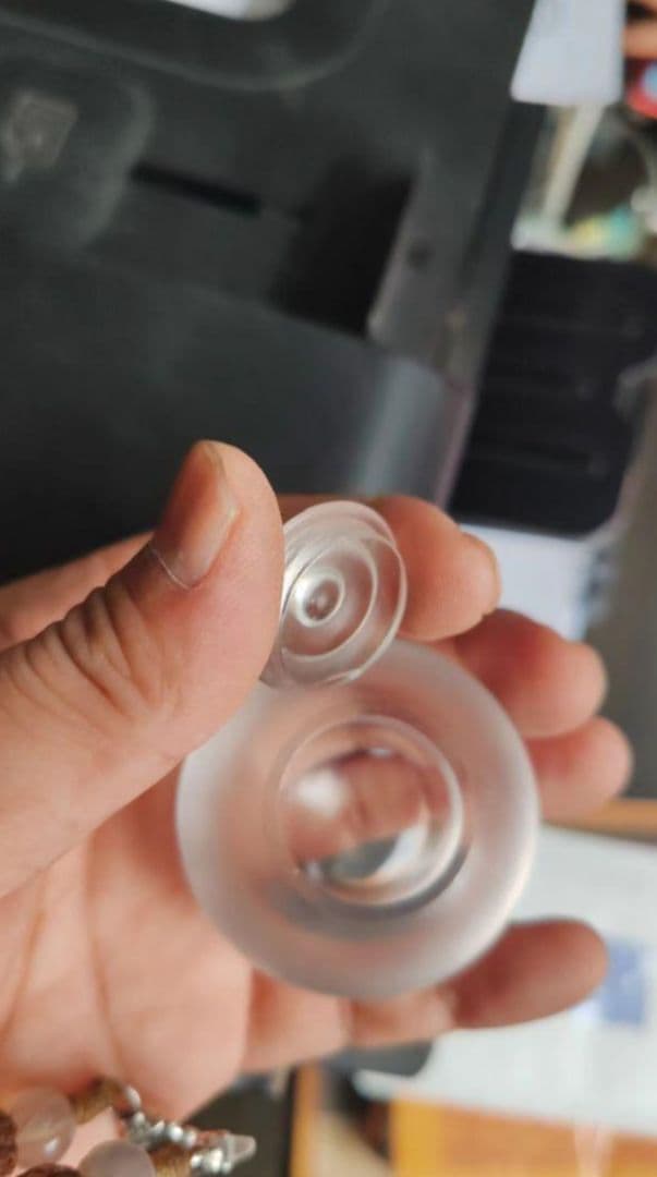 【修縁堂】釈迦如来の宝珠です 銅メッキ 瑠璃を携帯する 法具古美術品