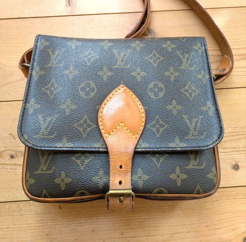 Louis Vuitton ショルダーバッグ ダークブラウン モノグラム
