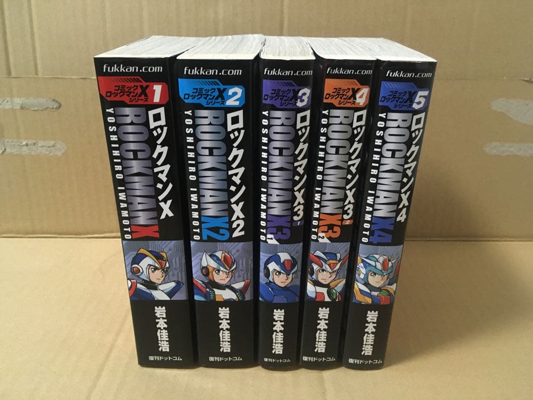 ロックマンX 全巻セット (1-5巻) コミックロックマンXシリーズ
