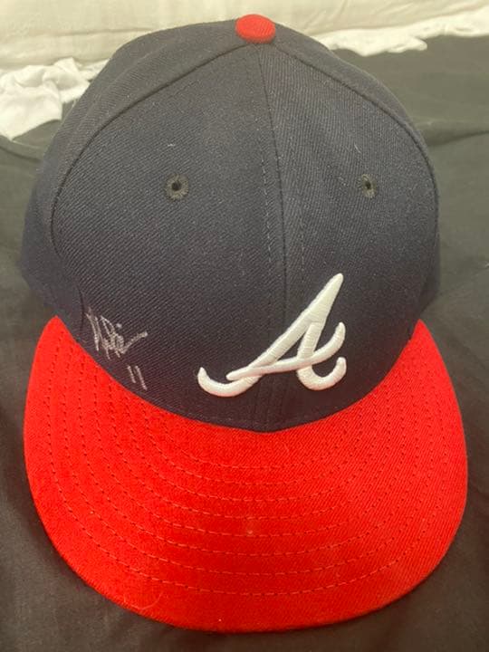 キャップ 川上憲伸サイン入り