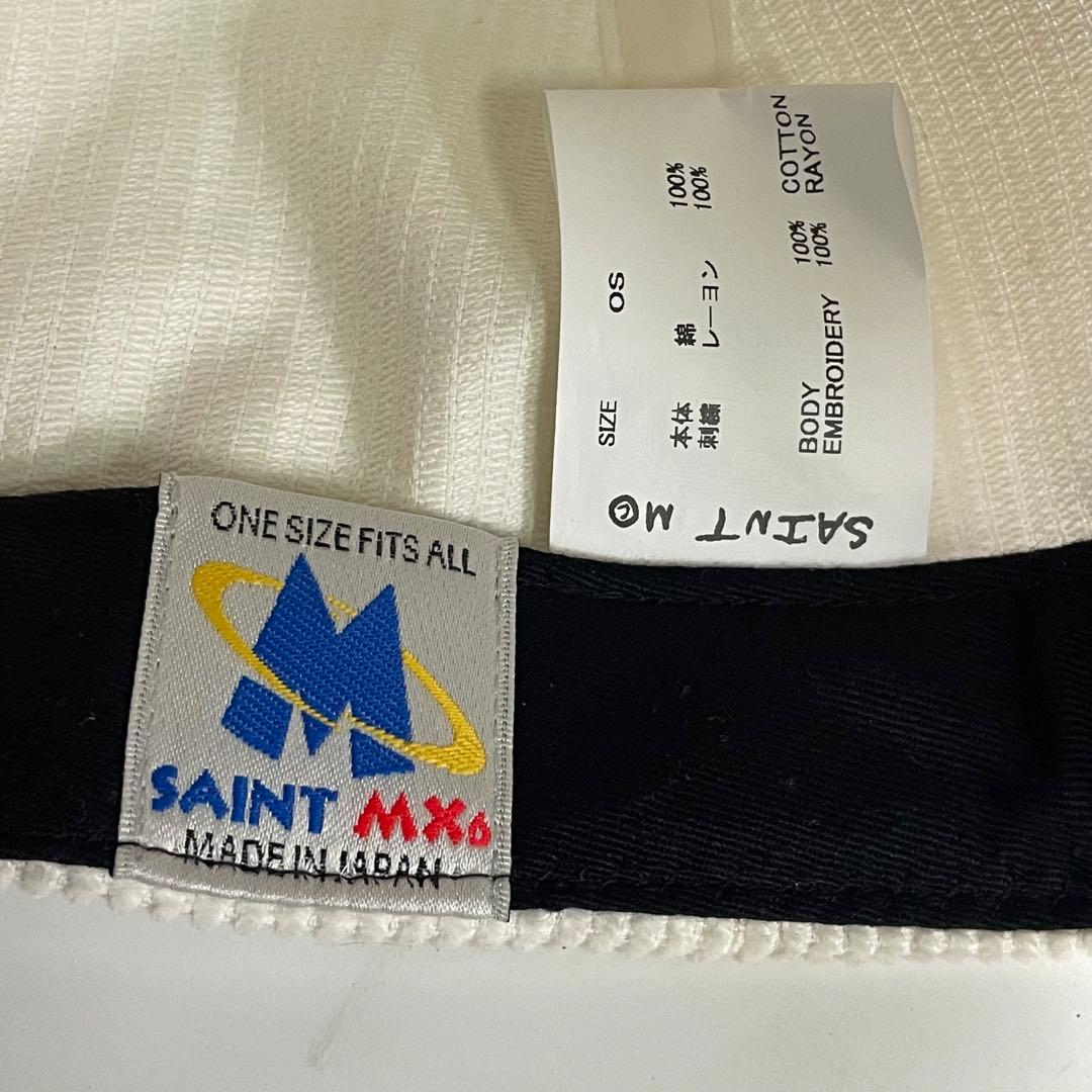 SAINT MICHAEL SECRET コーデュロイキャップ ホワイト