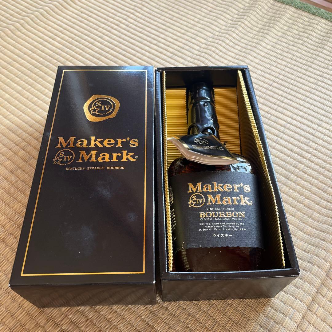 【未開封】メーカーズマークブラックトップ