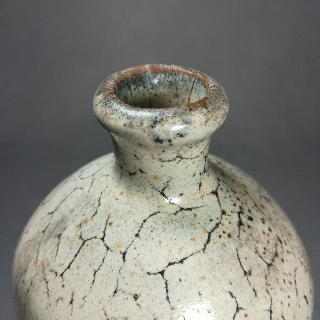 鞆徳利　保命酒徳利　蛇蝎釉　陶芸