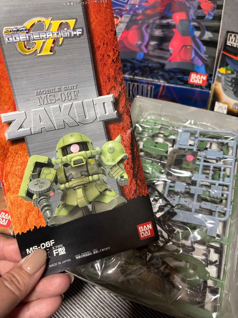 MG MS-06S ZAKU II ガンプラその他セット！