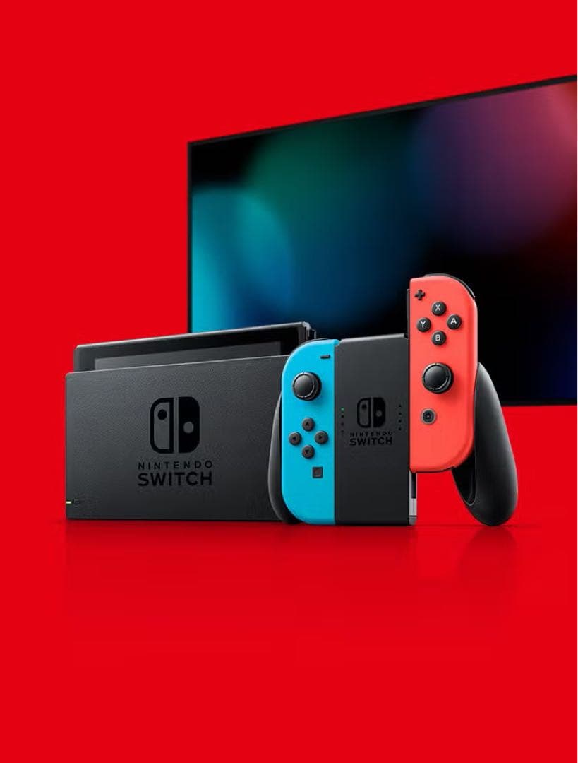 任天堂スイッチ Nintendo Switch本体ネオンカラー、付属品完備！
