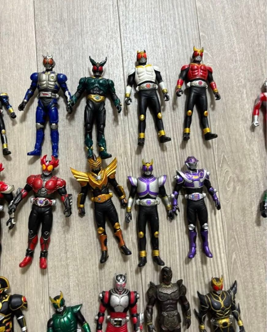 ジャンク　仮面ライダー　ウルトラマン　ソフビ　大量　まとめ売り