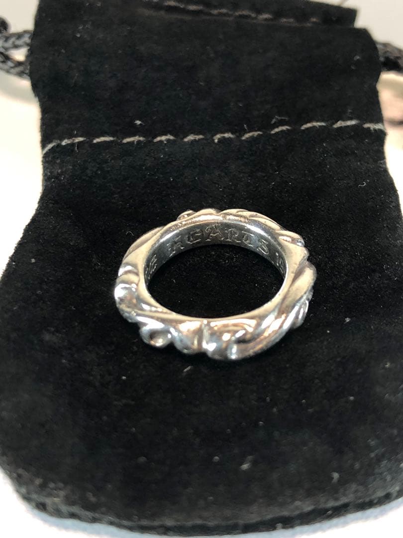 クロムハーツスクロールバンドリング【日本サイズ5号】