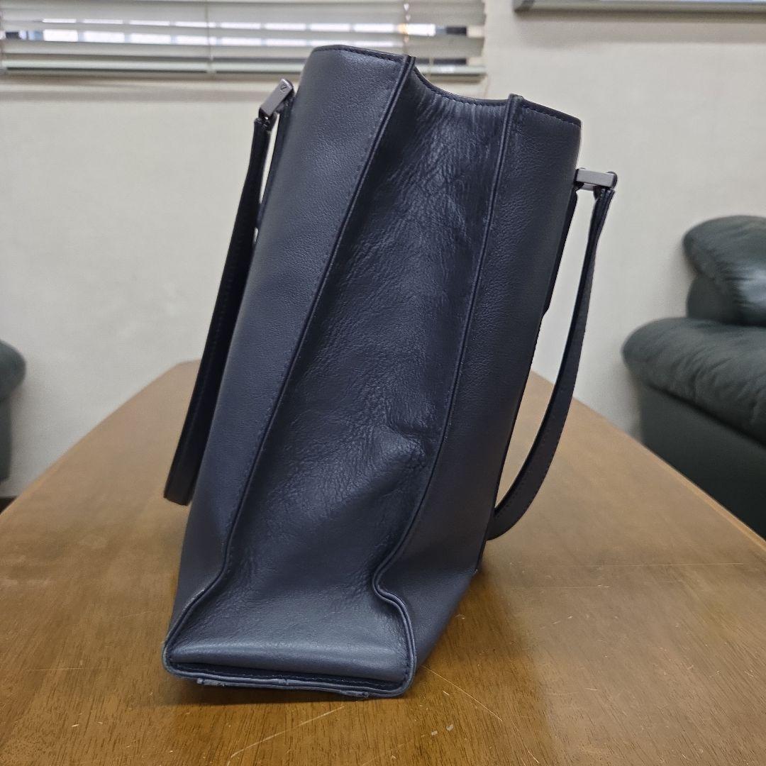 土屋鞄　プロータ　スクエアトート（防水）ダークネイビー