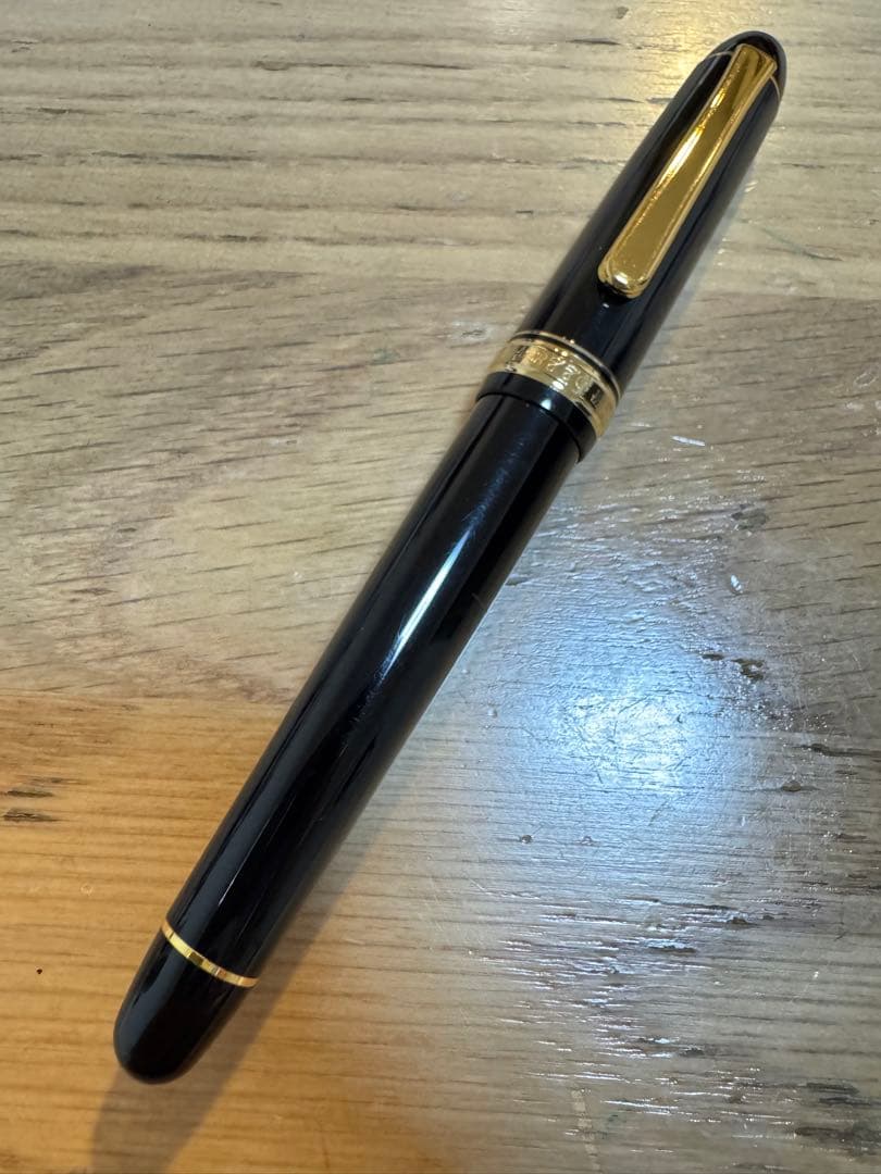 PLATINUM プラチナ 万年筆 3776 14K M 585 文房具 金