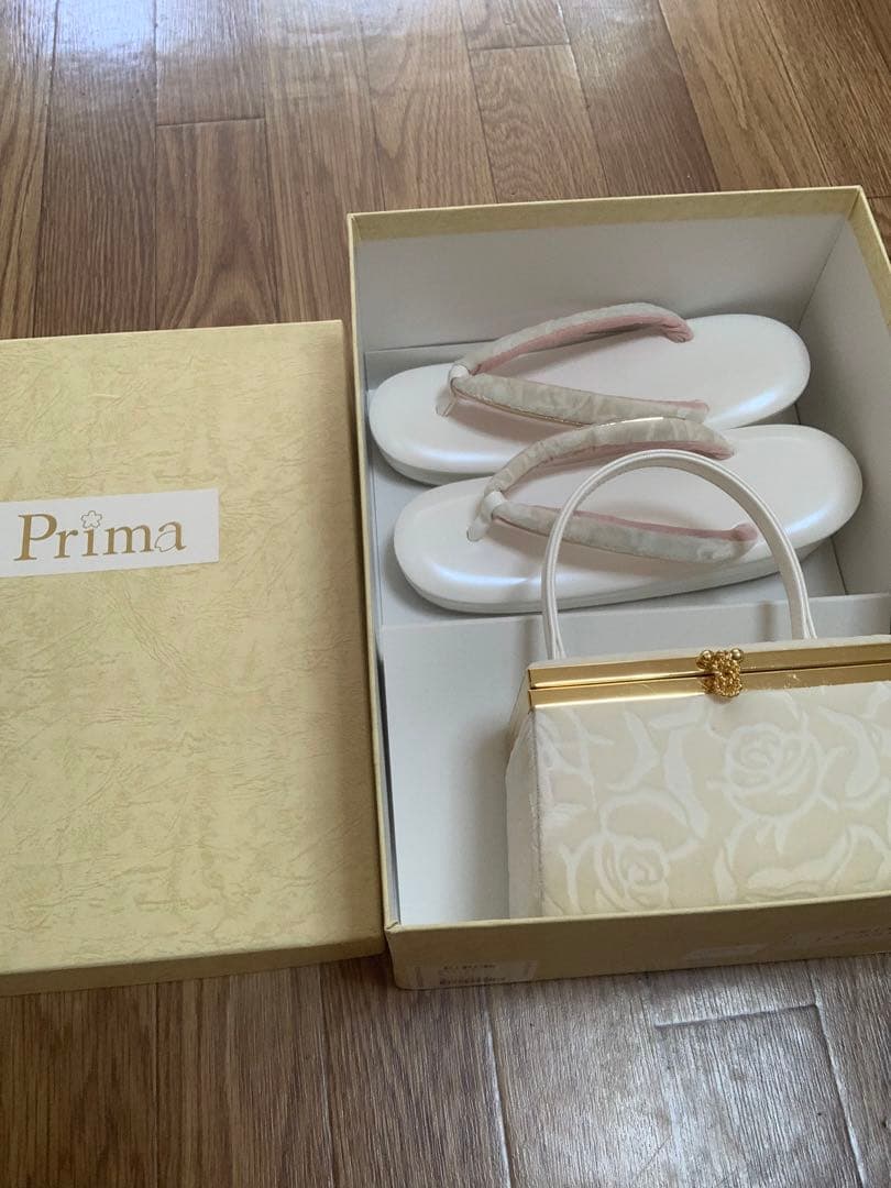 Prima 和装用バッグと草履セット